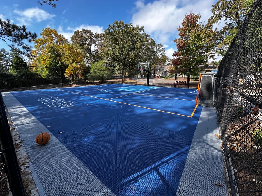 Hockey court tiles