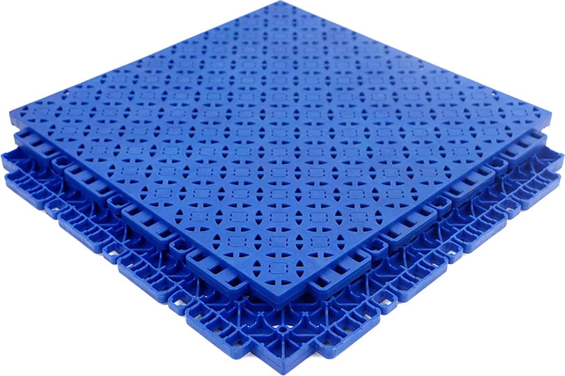 TRUE tile system — top and underside stacked
